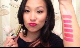 Milani Color Statement Lipstick Swatches! Pinks & Corals