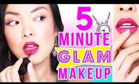 5 MINUTE MAKEUP FOR GIRLS ON THE GO!