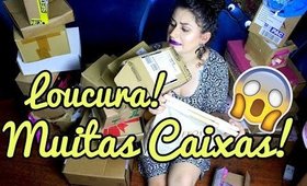 LOUCURA! NUNCA ABRI TANTAS CAIXINHAS =O