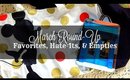 March Round-Up | Favorites, Empties, Fails & Haul!