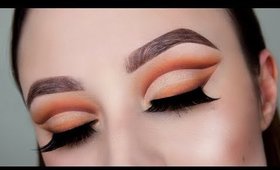 ABH Soft Glam Palette Makeup Tutorial / Smokey Liner + Cut Crease