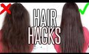 8 HAIR HACKS FOR SILKY & SMOOTH HAIR !!