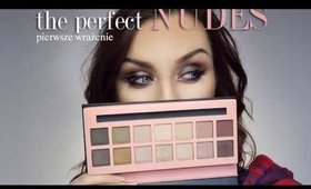 CIENIE Z TK MAXX "THE PERFECT NUDES" - PIERWSZE WRAŻENIE | MARTA WOJNAROWSKA