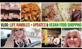 VLOG : Life Rambles + Grocery Shop With Me + Going Vegan?