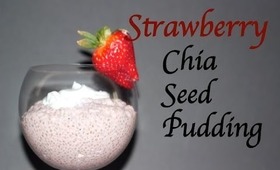 Strawberry Chia Seed Pudding