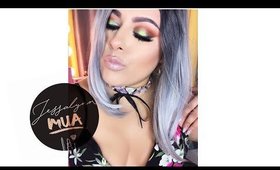 Tropical makeup look | The Zulu palette by Juvias place