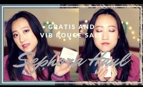 Gratis x Sephora VIB Rouge Sale HAUL⎮Goodbye $$$