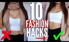 10 FASHION HACKS EVERY Girl MUST KNOW !!!