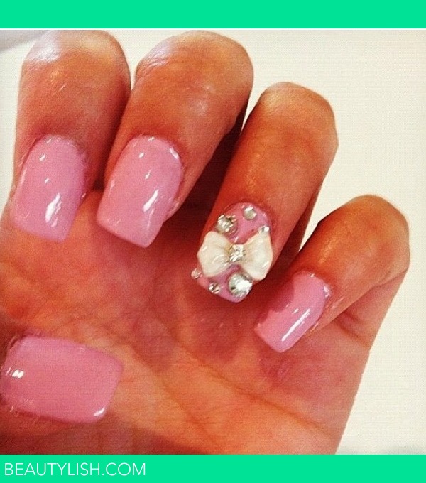 pink nails | Trang N.'s Photo | Beautylish