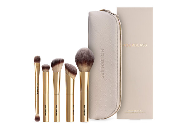 HOURGLASS メイクブラシセット ゴールド Hourglass The Travel Brush Set | Beautylish
