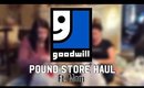 GoodWill Pound Store Haul Ft. Mom | January 13, 2018