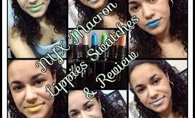 NYX Macron Lippies Swatches & Review!