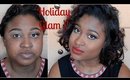 Holiday Glam & Glitter | Makeup Tutorial