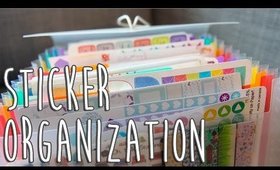 Updated Sticker Organization