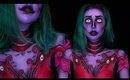 Tim Burton Inspired Ghoulish Glam Body Paint Tutorial