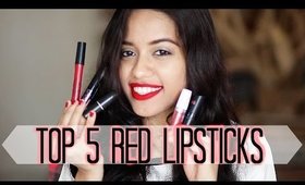 Top 5 Red Lipsticks for Indian Skin Tones