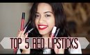 Top 5 Red Lipsticks for Indian Skin Tones