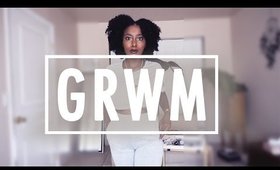 GRWM: Face, Hair + OOTD