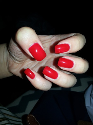 big apple red by opi