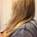 extensions and hair color by Christy Farabaugh  