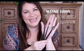 WAYNE GOSS BROW SET | REVIEW and THOUGHTS | Brow brushes