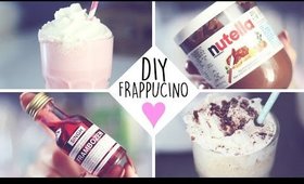 DIY: COTTON CANDY & NUTELLA FRAPPUCINO ♥