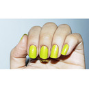 Green Yellow H&M nail polish
