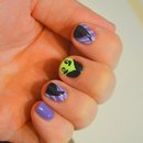 Maleficeint nails
