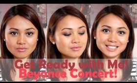 Get ready with me! Beyonce concert with a smoky eye look