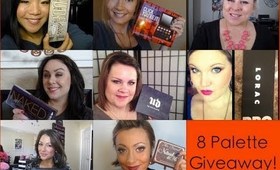 8 Palette Giveaway & ELF Winner Annoucement!