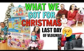 WHAT WE GOT FOR CHRISTMAS! KIDS EDITION + PARENTS GIFTS TOO! VLOG