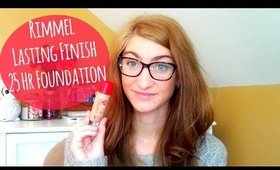 Rimmel Lasting Finish 25 Hour Foundation Review