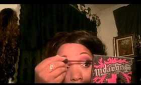 Bridal Purple look tutorial H Q Video
