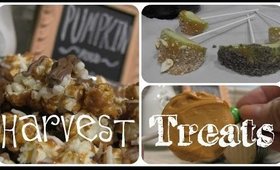 DIY Harvest Treats!! #HarvestHacks | Loveli Channel