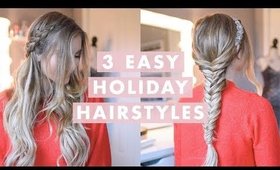 3 Holiday Party Hairstyles