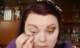 Yellow Buttercup Makeup Tutorial Using Sugarpill Buttercupcake