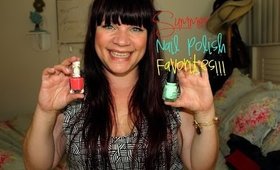 ♡♡♡ Summer Nail Polish Faves!!!  Essie, OPI, NARS and more!! ♡♡♡