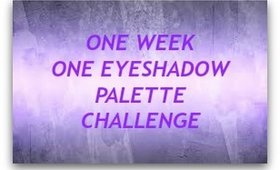 One Week One Palette Challenge w/ Tracyee Simmons