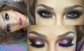 Ahumado Dramatico ( MAUVE makeup)