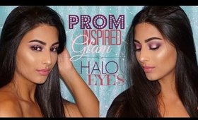 Prom Inspired Makeup Look | Pink & Purple Halo Eyes