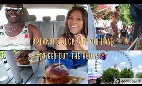 Breakups SUCK but you have to get out the house