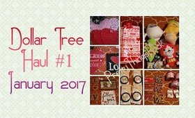 Huge Dollar Tree Haul | January  2017 | PrettyThingsRock