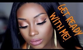 Get Ready with Me | Fresh Peach/Orange Eyes + Neutral Lips | Makeupd0ll