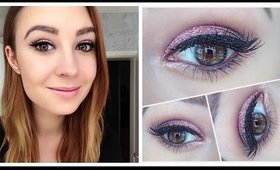 Pink Glitter Smokey Eyes ♡ Makeup Tutorial