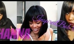 ♥ Rihanna Inspired Bob   D.I.Y.