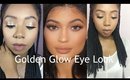 Golden Glow Eye Look | Kylie Jenner Inspired
