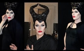 Maleficent 2.0 Drag Queen Makeup Tutorial