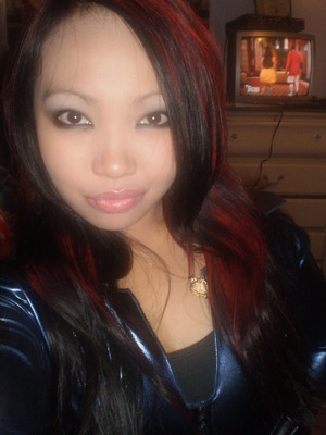 black widow look (for halloween)