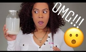10 Day Rice Water Rinse: OMG!!!! Extreme Hair Growth Results! I can't Believe it!