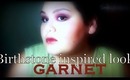 Birthstone Inspired Makeup :: Garnet